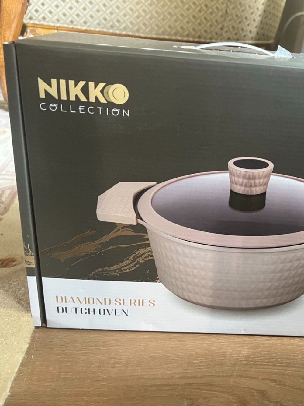 Nikko Collection Diamond Series Dutch Oven 10 Nonstick Pot